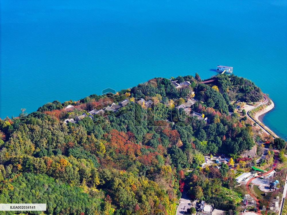 Quyuan Hometown Cultural Tourism Zone Winter Scenery