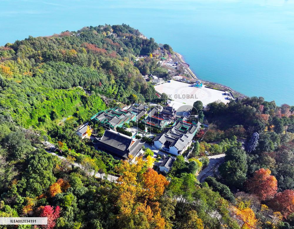 Quyuan Hometown Cultural Tourism Zone Winter Scenery