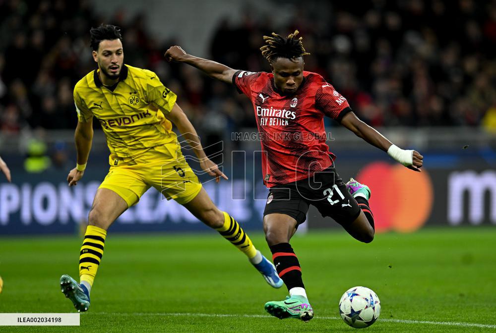 (SP)ITALY-MILAN-FOOTBALL-UEFA CHAMPIONS LEAGUE-AC MILAN VS BORUSSIA