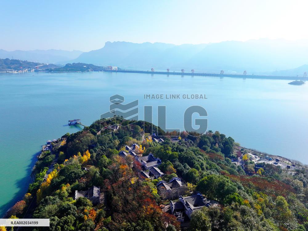 Quyuan Hometown Cultural Tourism Zone Winter Scenery