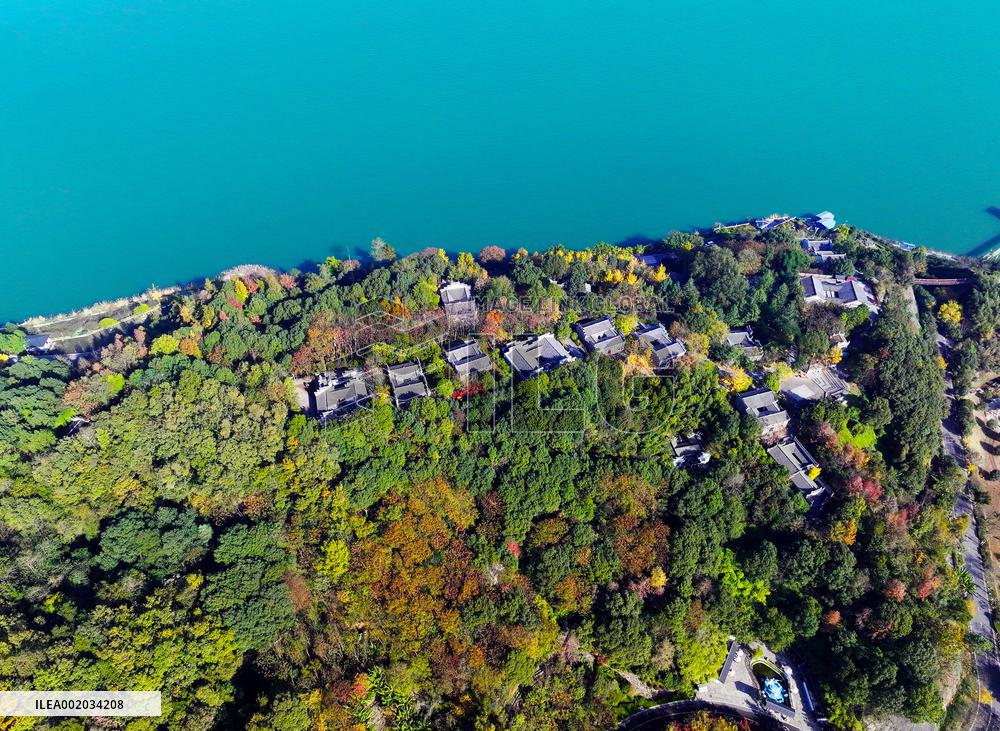 Quyuan Hometown Cultural Tourism Zone Winter Scenery