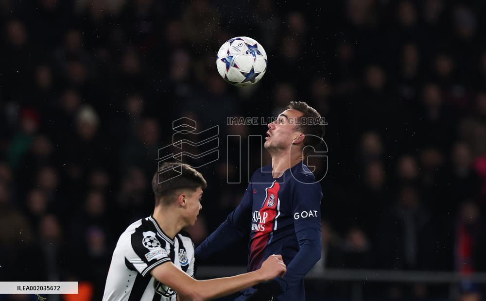 (SP)FRANCE-PARIS-FOOTBALL-UEFA CHAMPIONS-PSG VS NEWCASTLE UNITED