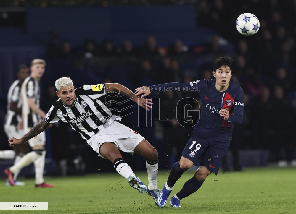 (SP)FRANCE-PARIS-FOOTBALL-UEFA CHAMPIONS-PSG VS NEWCASTLE UNITED