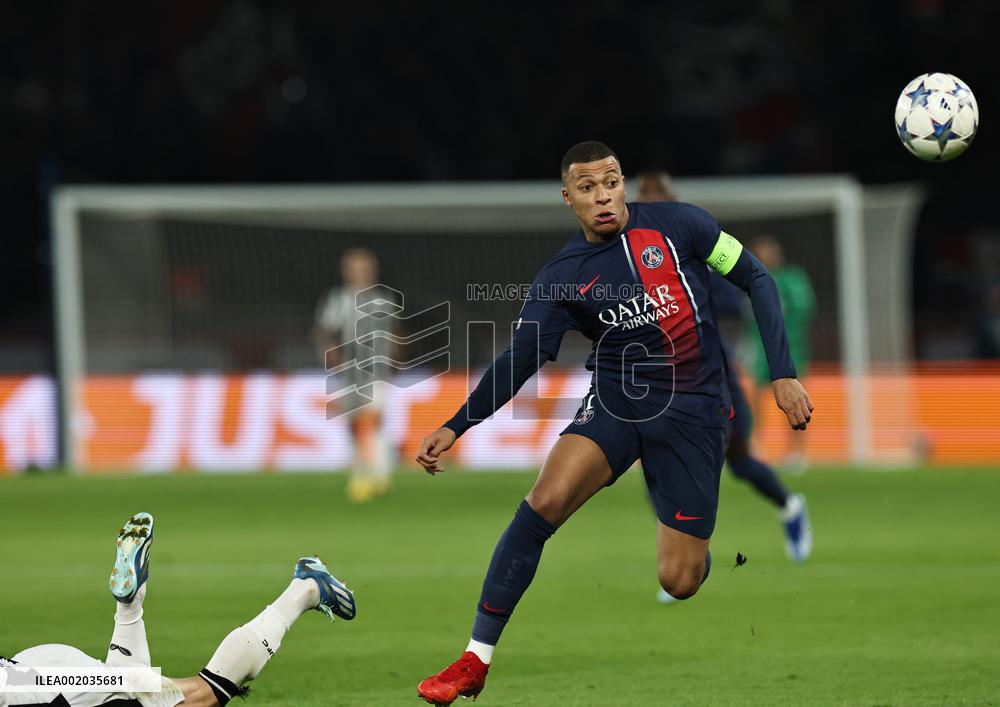 (SP)FRANCE-PARIS-FOOTBALL-UEFA CHAMPIONS-PSG VS NEWCASTLE UNITED