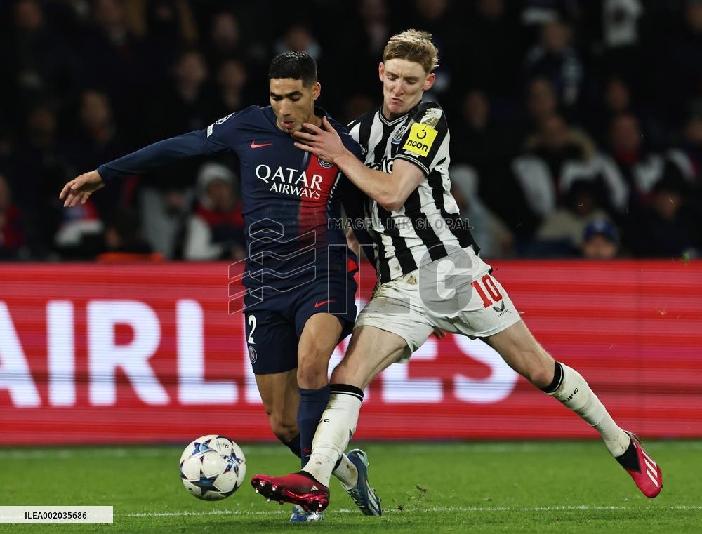 (SP)FRANCE-PARIS-FOOTBALL-UEFA CHAMPIONS-PSG VS NEWCASTLE UNITED