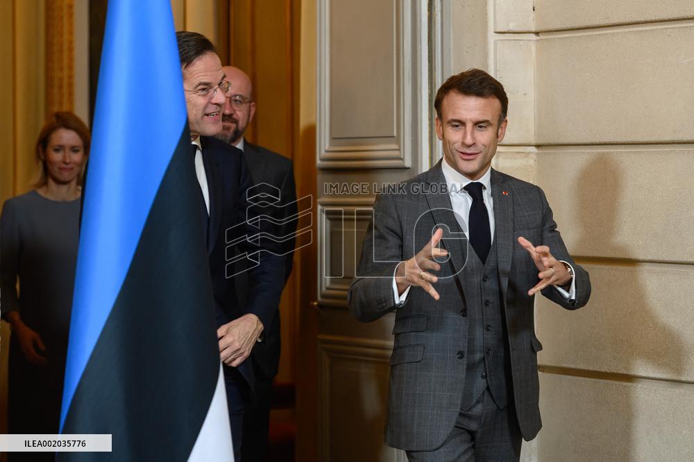 Informal Dinner With EU Leaders On The EU's Strategic Agenda - Paris