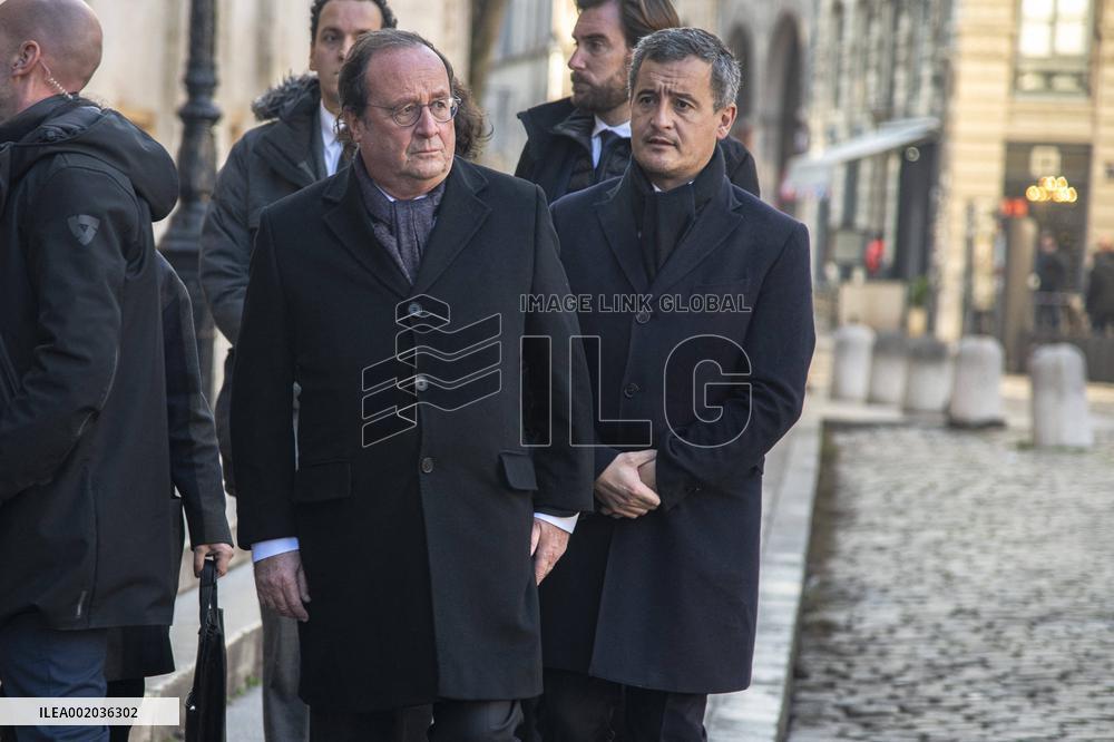 Gerard Collomb's Funeral - Lyon