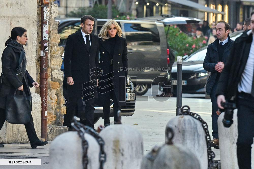 Gerard Collomb's Funeral - Lyon