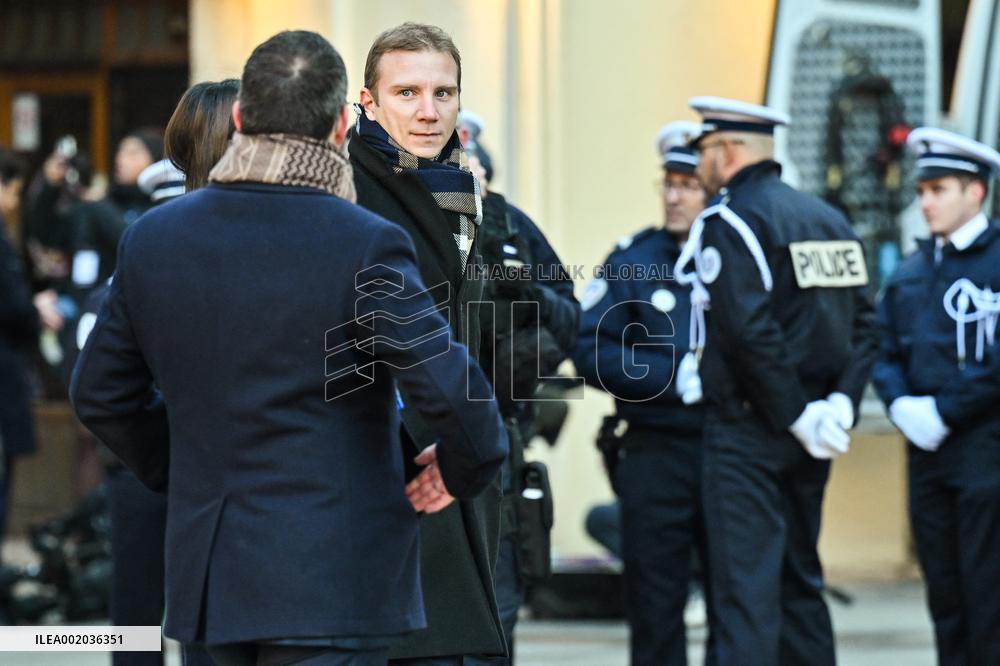 Gerard Collomb's Funeral - Lyon