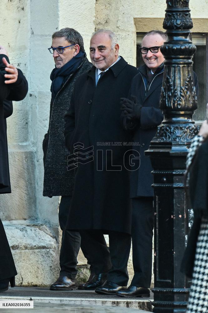 Gerard Collomb's Funeral - Lyon