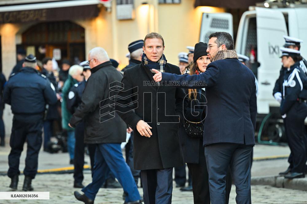 Gerard Collomb's Funeral - Lyon