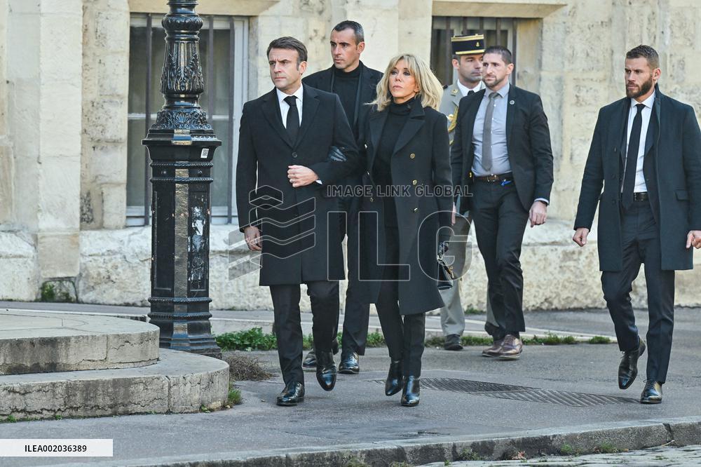 Gerard Collomb's Funeral - Lyon