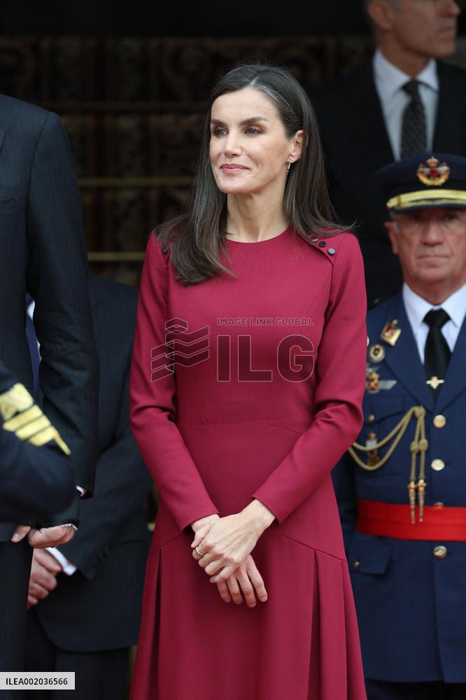 Royals At Congress Opening Ceremony - Madrid