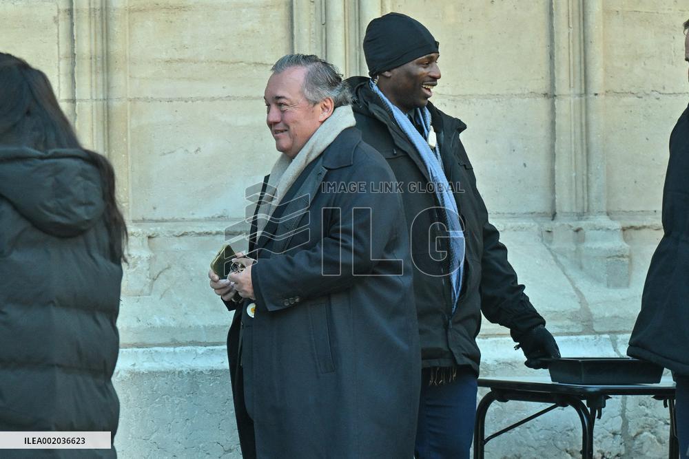 Gerard Collomb's Funeral - Lyon