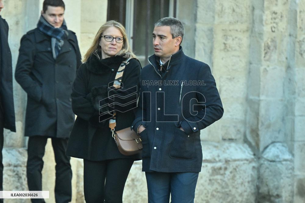 Gerard Collomb's Funeral - Lyon
