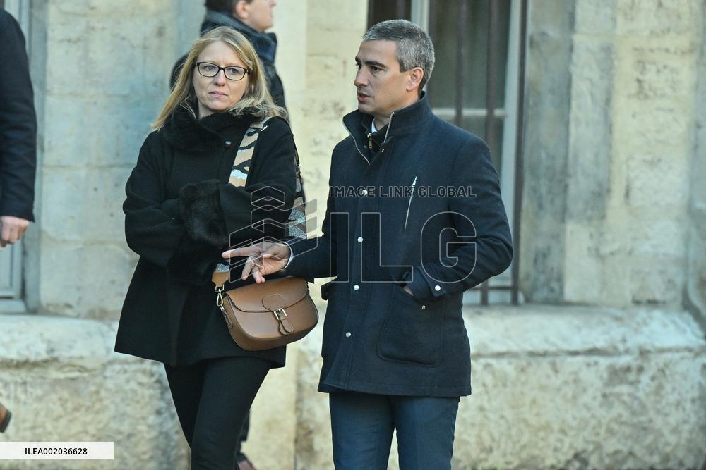 Gerard Collomb's Funeral - Lyon
