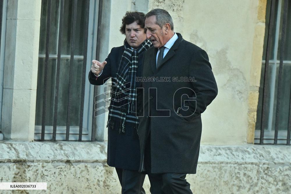 Gerard Collomb's Funeral - Lyon