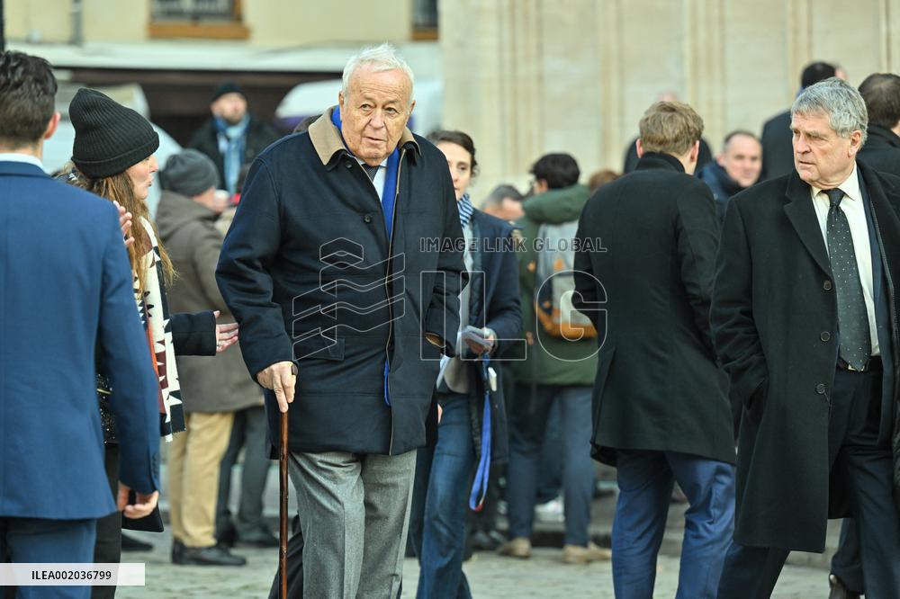 Gerard Collomb's Funeral - Lyon