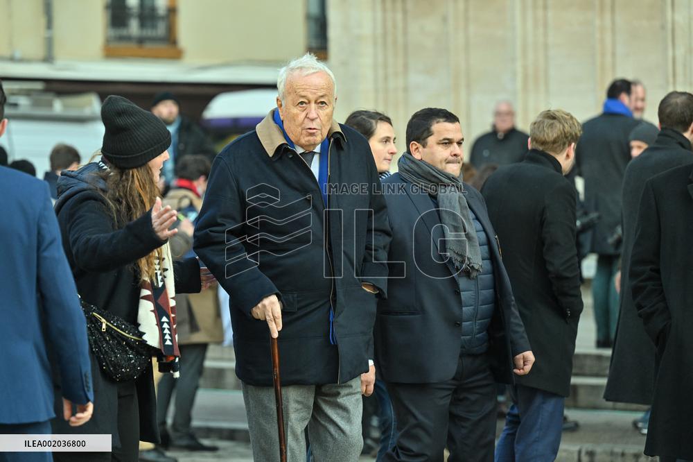 Gerard Collomb's Funeral - Lyon