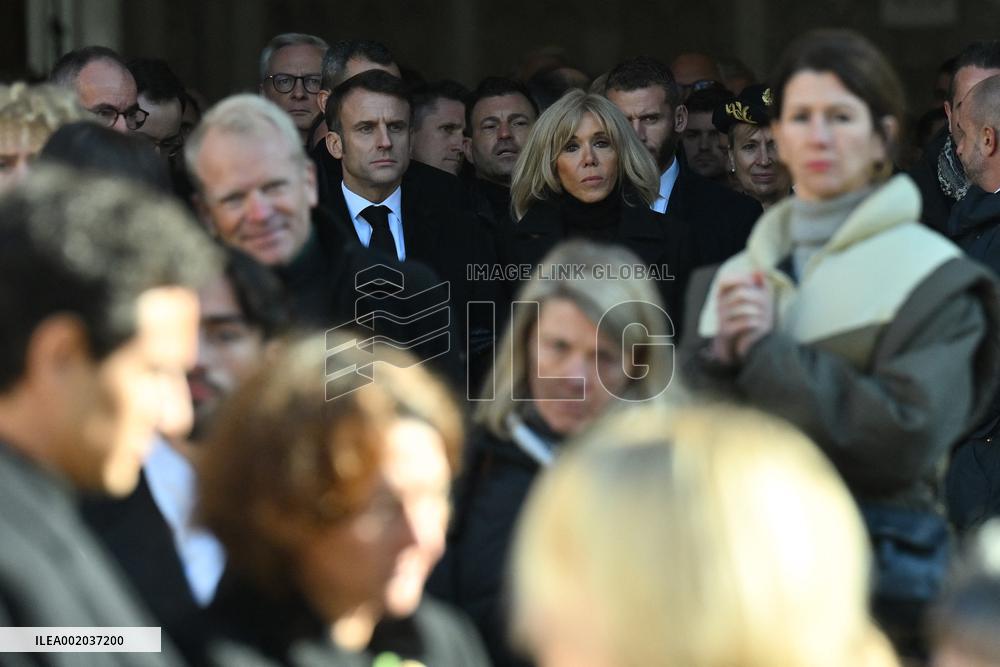 Gerard Collomb's Funeral - Lyon