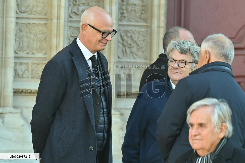 Gerard Collomb's Funeral - Lyon