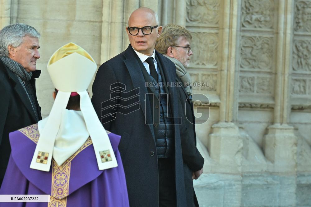 Gerard Collomb's Funeral - Lyon