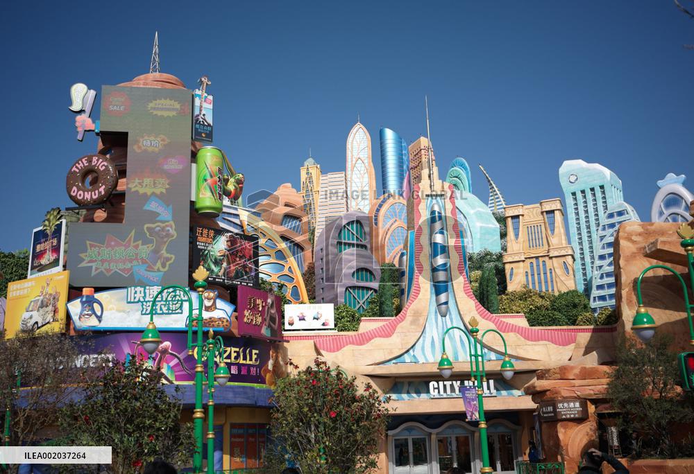 CHINA-SHANGHAI-DISNEY-ZOOTOPIA LAND-TRIAL OPERATION (CN)