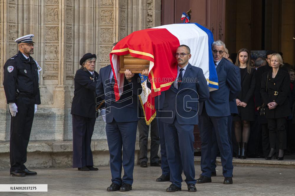 Gerard Collomb's Funeral - Lyon