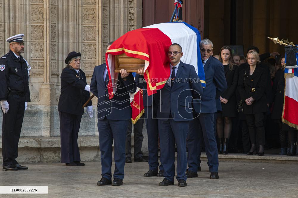 Gerard Collomb's Funeral - Lyon