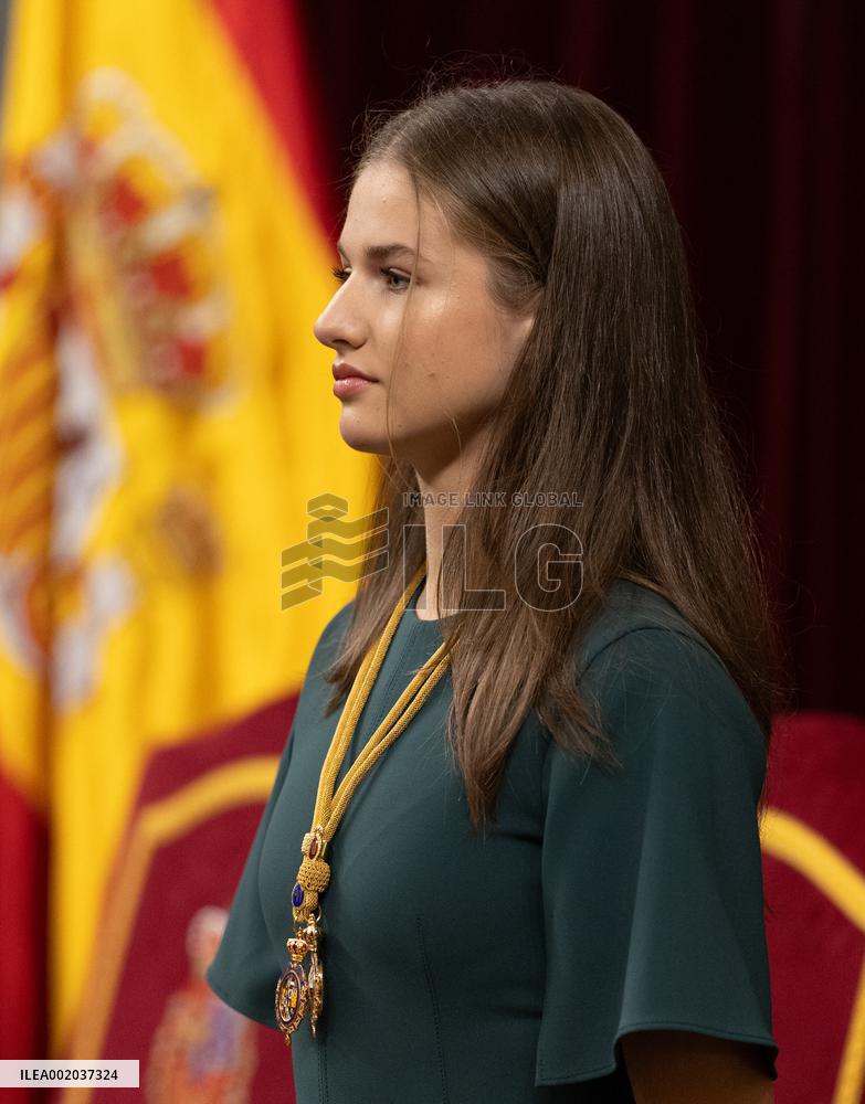 Royals At Congress Opening Ceremony - Madrid
