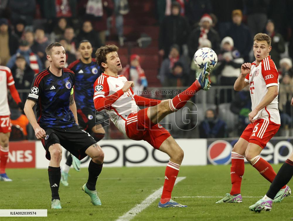 (SP)GERMANY-MUNICH-FOOTBALL-UEFA CHAMPIONS LEAGUE-BAYERN MUNICH VS COPENHAGEN