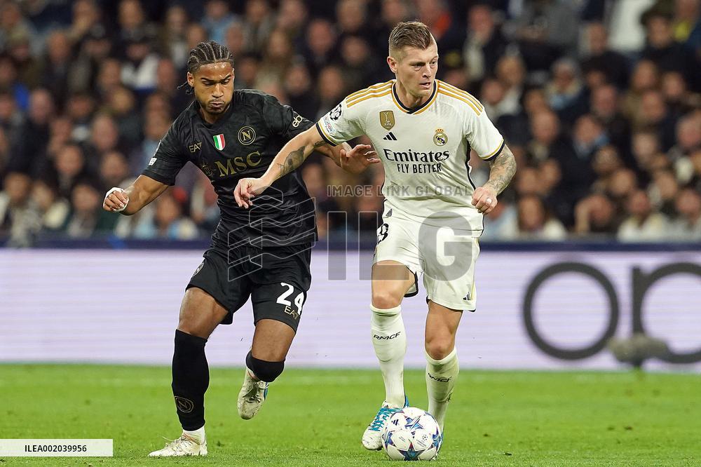 Champions League - Real Madrid v Napoli