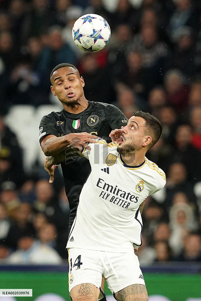 Champions League - Real Madrid v Napoli