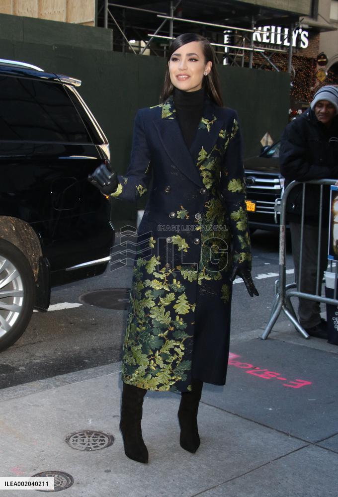 Sofia Carson Visits The Today Show - NYC