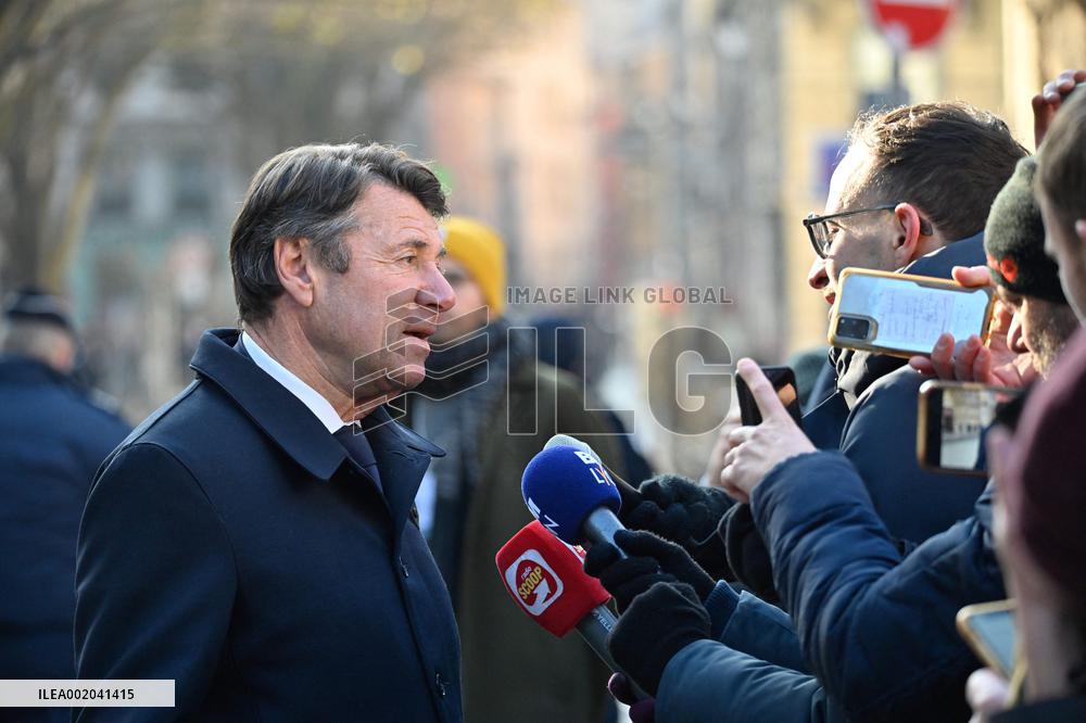 Gerard Collomb's Funeral - Lyon