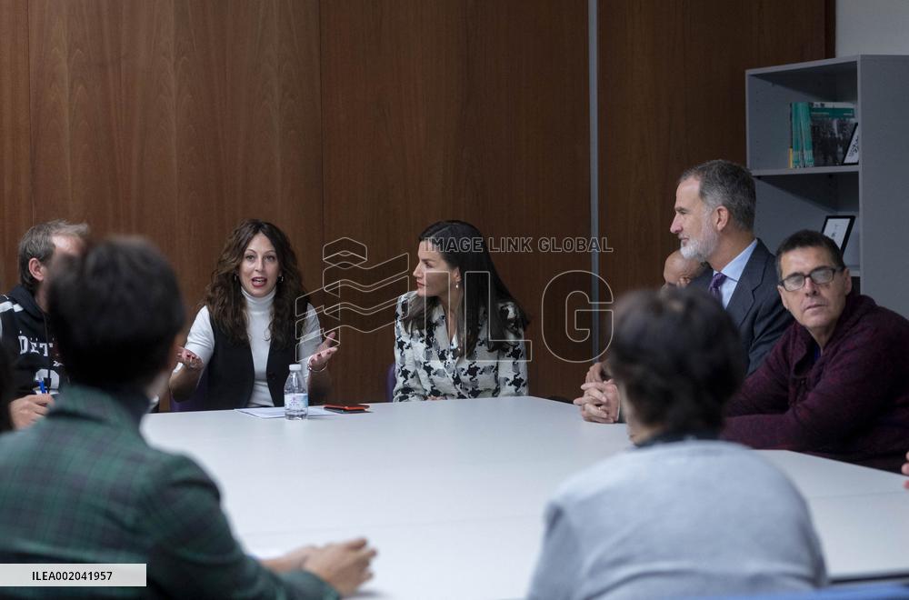 Royals At Residence Hospital del Rey inauguration - Toledo