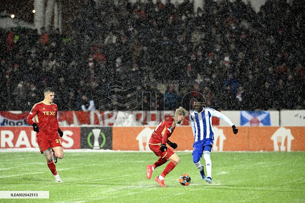 FOOTBALL - UEFA EUROPA CONFERENCE LEAGUE - HJK vs ABERDEEN