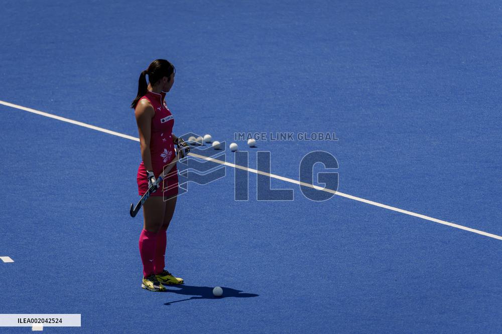 Japan vs United States FIH Junior Women's Hockey World Cup Chile