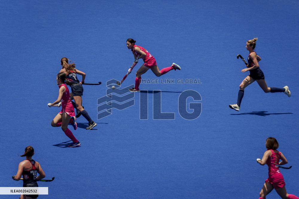 Japan vs United States FIH Junior Women's Hockey World Cup Chile