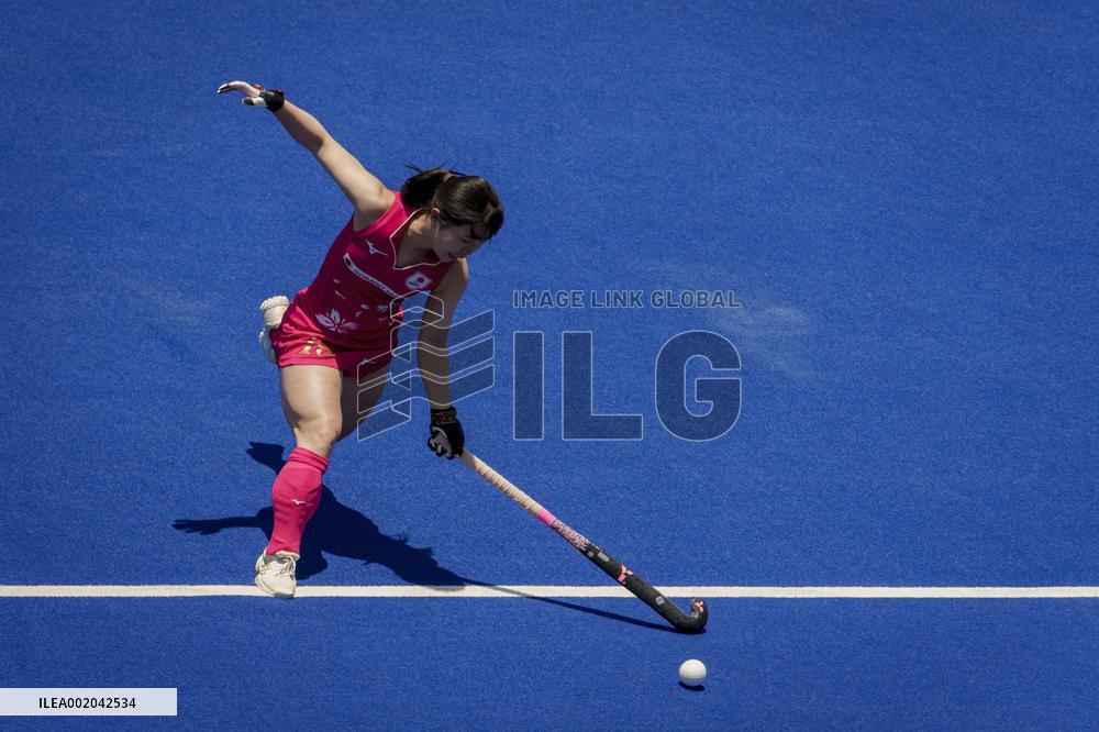 Japan vs United States FIH Junior Women's Hockey World Cup Chile
