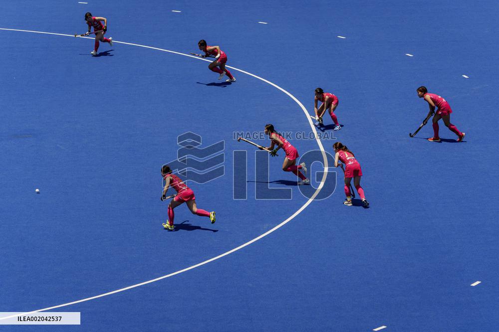 Japan vs United States FIH Junior Women's Hockey World Cup Chile