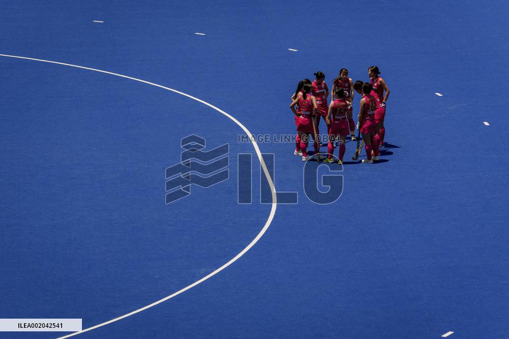 Japan vs United States FIH Junior Women's Hockey World Cup Chile