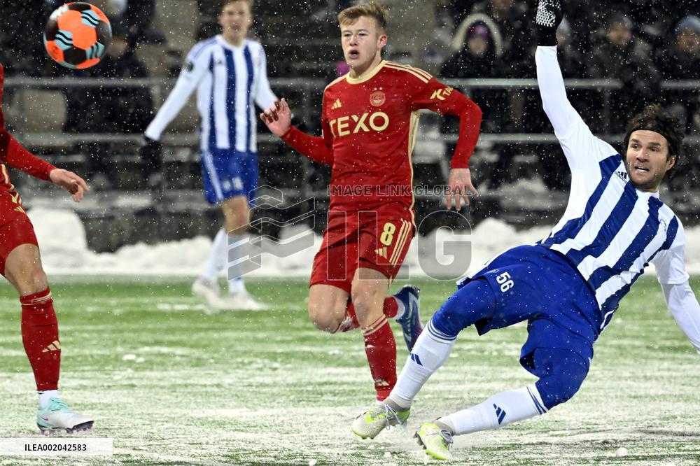 FOOTBALL - UEFA EUROPA CONFERENCE LEAGUE - HJK vs ABERDEEN