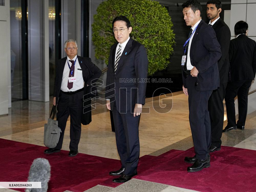 Japan PM Kishida in Dubai