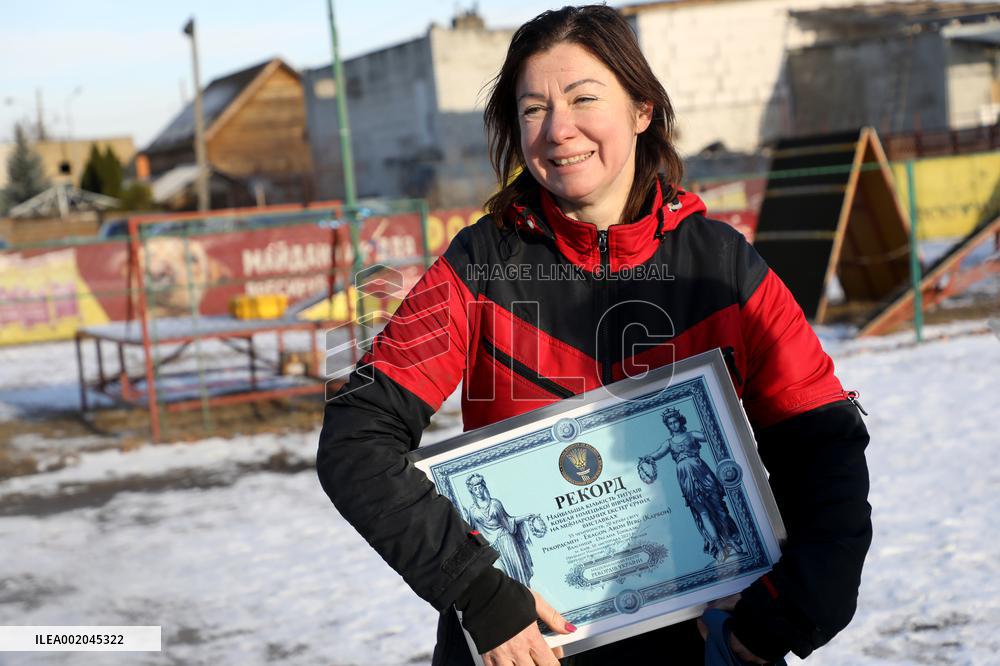 German Shepherd Karbon sets record of Ukraine