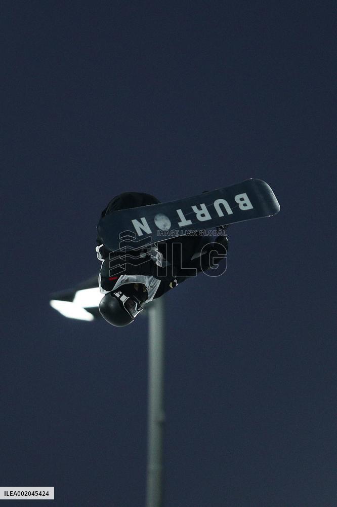 (SP)CHINA-BEIJING-SNOWBOARD-BIG AIR WORLD CUP-QUALIFICATION(CN)