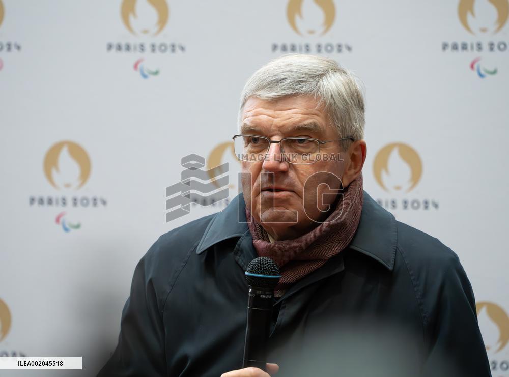 (SP)FRANCE-PARIS-OLYMPIC GAMES 2024-OLYMPIC VILLAGE