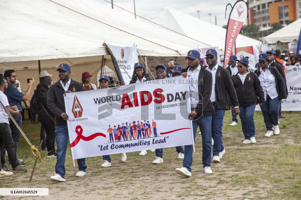 ZAMBIA-LUSAKA-WORLD AIDS DAY