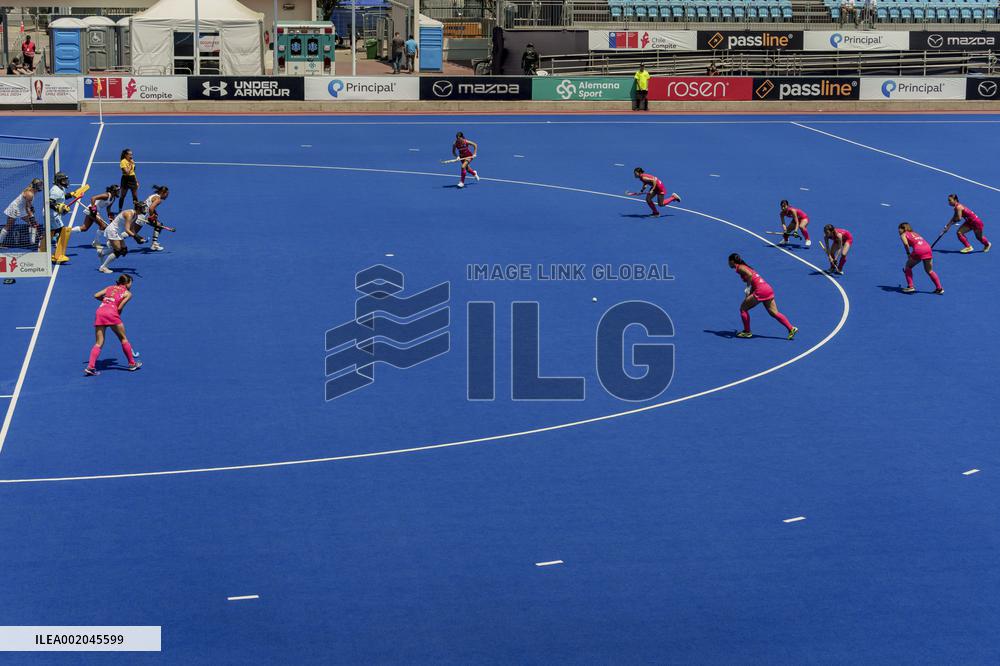 Japan vs New Zeland FIH Junior Women's Hockey World Cup Chile 20