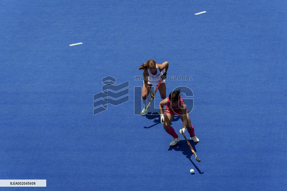 Japan vs New Zeland FIH Junior Women's Hockey World Cup Chile 20